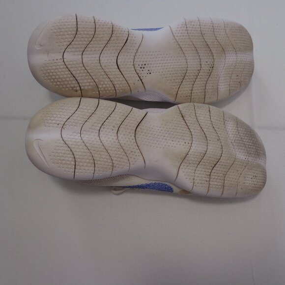 Nike Flex Experience Run 10 Shoes Women's US 9.5 White/Beige/Blue CI9964-102 - Picture 6 of 6